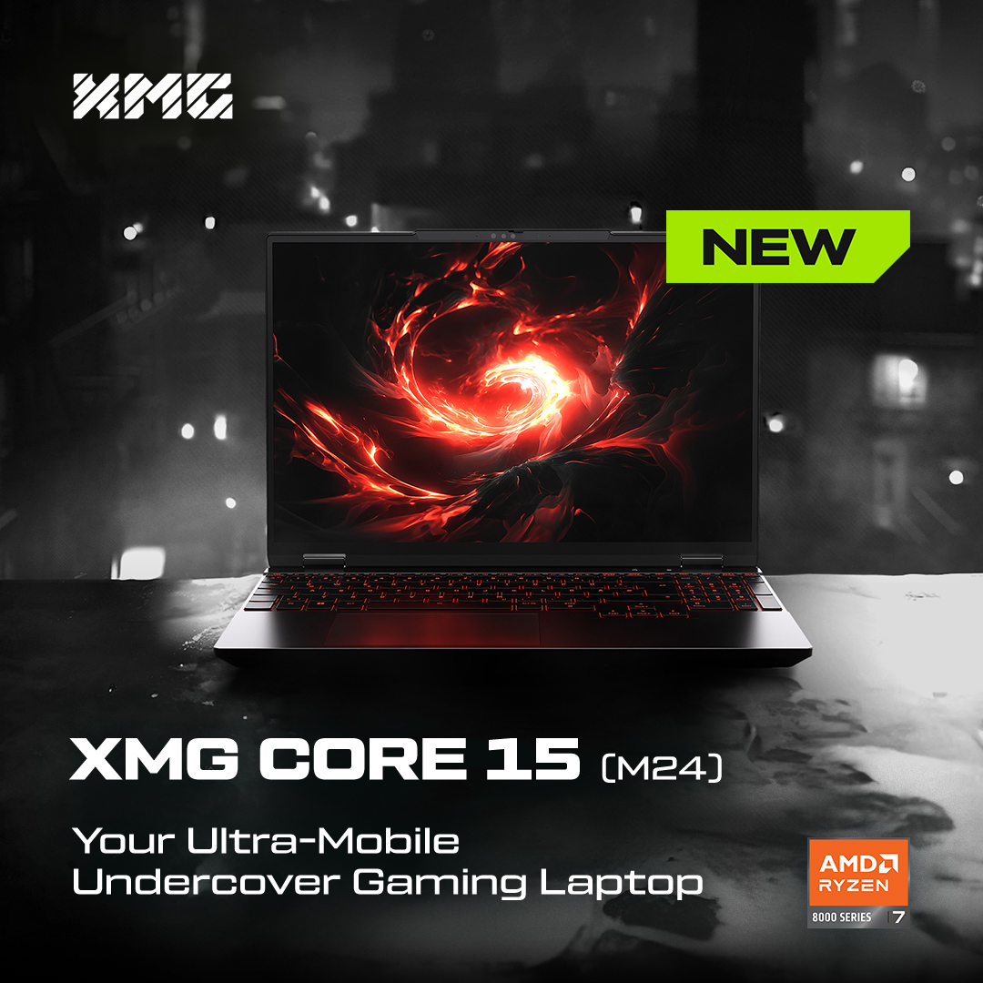 XMG Core15 (Ryzen 5 4600H, RTX2060, hot 32GB DDR4, 1,5TB SSD)